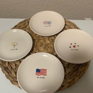 Rae Dunn appetizer plates